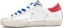 Golden Goose Wit Koraal Rood Glitter Sneakers White Dames - Thumbnail 2