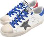 Golden Goose Wit Koraal Rood Glitter Sneakers White Dames - Thumbnail 3