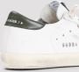 Golden Goose Wit Lichtroze Donkergroen Superstar White Dames - Thumbnail 16