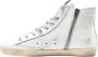 Golden Goose Wit-Luipaard Sneakers Francy Stijl White Dames - Thumbnail 2