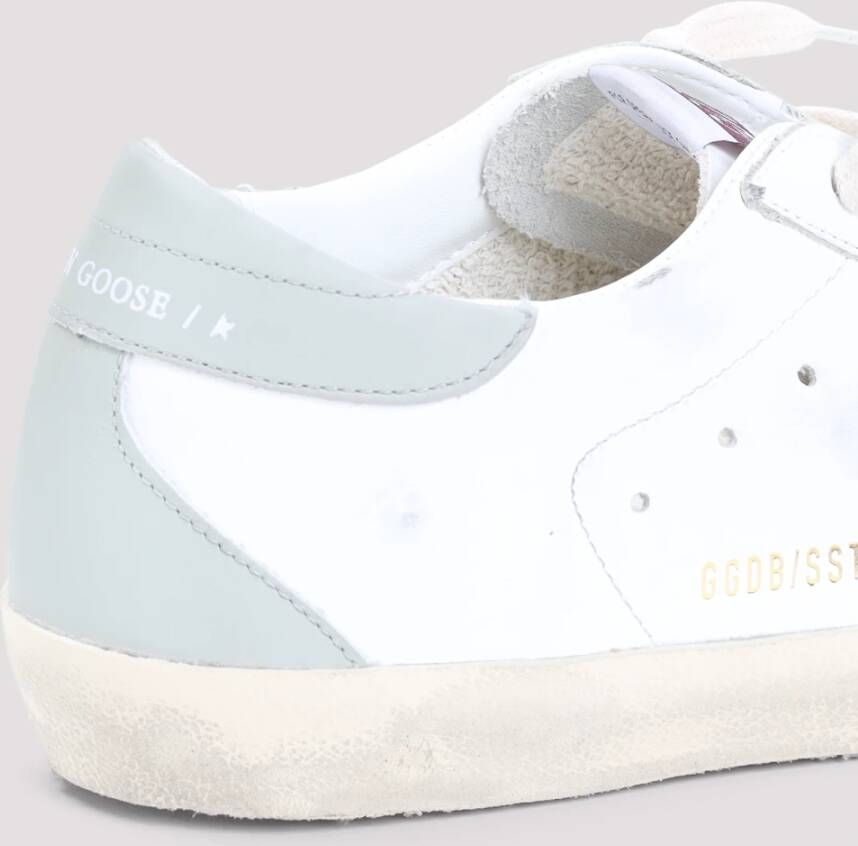 Golden Goose Wit Platinum Grijs Superstar Sneakers White Dames