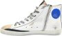 Golden Goose Wit Rood Glitter Ster Zebra Sneakers White Dames - Thumbnail 2