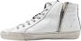 Golden Goose Wit Roze Slide Sneakers White Dames - Thumbnail 2