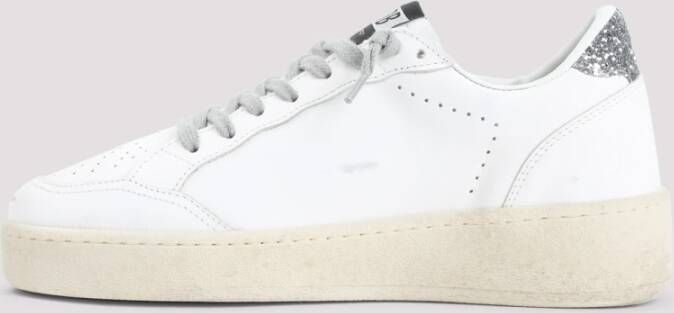 Golden Goose Wit Zilver Ballstar 2 Sneakers White Dames