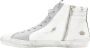 Golden Goose Wit Zilver Luipaardlijn Sneakers Gray Dames - Thumbnail 2