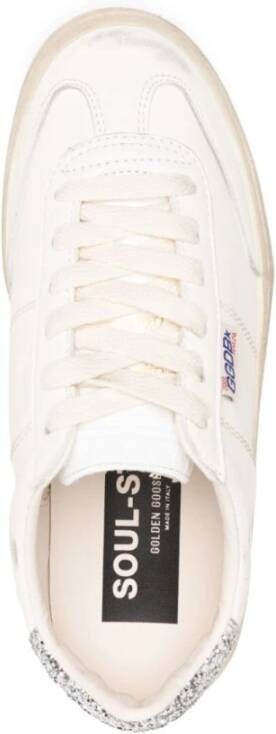 Golden Goose Wit Zilver Soul Star Sneakers White Dames