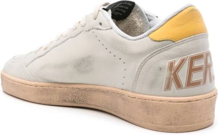 Golden Goose Witte Ball Star Sneakers White Heren