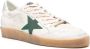 Golden Goose Witte Leren Sneakers Groene Ster White Heren - Thumbnail 10