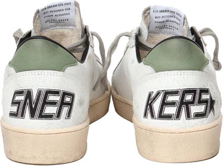 Golden Goose Witte Ball Star Sneakers White Heren