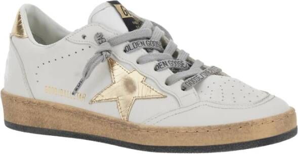 Golden Goose Witte Ballstar Sneakers White Dames