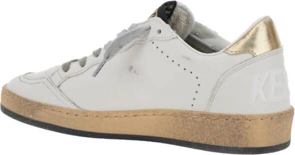 Golden Goose Witte Ballstar Sneakers White Dames