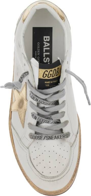 Golden Goose Witte Ballstar Sneakers White Dames