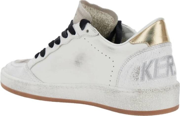 Golden Goose Witte Ballstar Sneakers White Dames