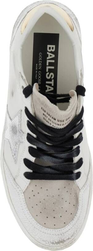 Golden Goose Witte Ballstar Sneakers White Dames