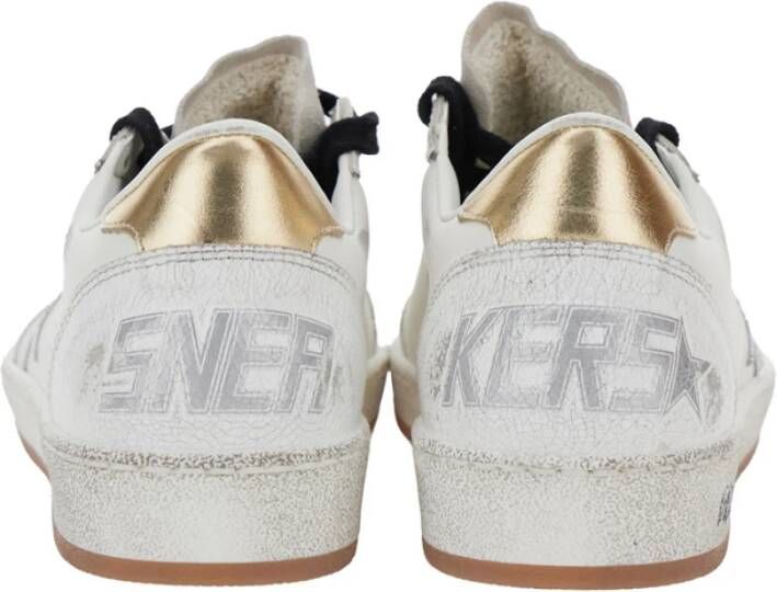 Golden Goose Witte Ballstar Sneakers White Dames