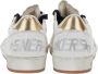 Golden Goose Zilveren Leren Sneakers Wit Zwart White Dames - Thumbnail 5