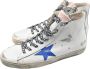 Golden Goose Witte Blauwe Sneakers Francy Stijl White Dames - Thumbnail 3