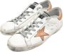 Golden Goose Witte Bronzen Glitter Ster Sneakers White Dames - Thumbnail 3