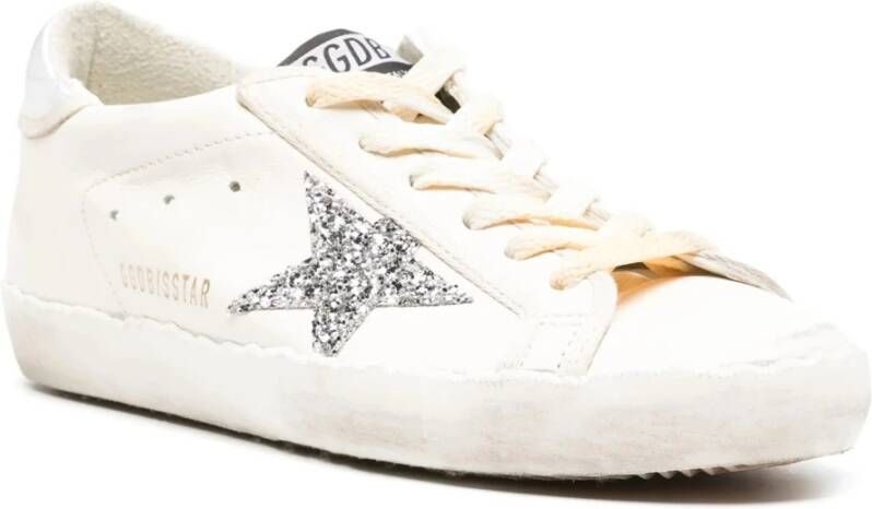 Golden Goose Witte Casual Sneakers met Rubberen Zool White Dames