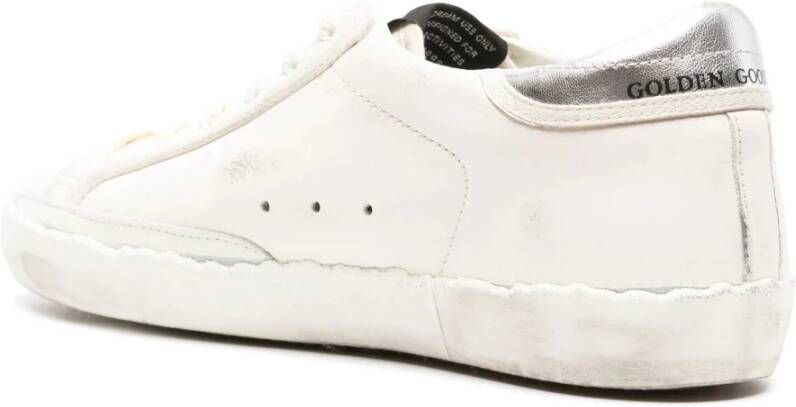 Golden Goose Witte Casual Sneakers met Rubberen Zool White Dames