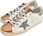 Golden Goose Witte Croco Print Sneakers met Kristalster White Dames - Thumbnail 3