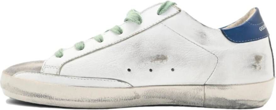 Golden Goose Witte Fuchsia Glitter Ster Sneakers White Dames