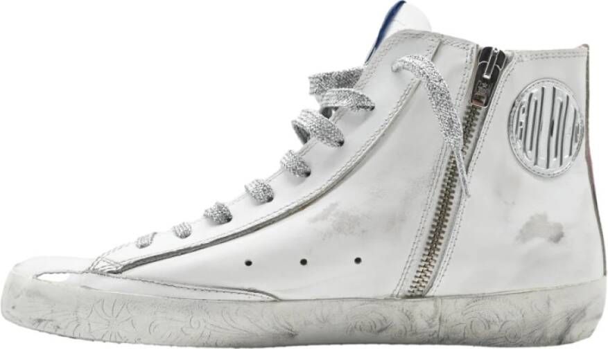 Golden Goose Witte Fuxia Sneakers Francy Stijl White Dames