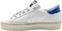 Golden Goose Witte Glitter en Blauwe Sneakers White Dames - Thumbnail 2