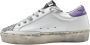 Golden Goose Witte Glitter Violet Oranje Sneakers White Dames - Thumbnail 2