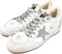 Golden Goose Witte Glitterster Sneakers White Dames - Thumbnail 3