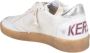 Golden Goose Witte Groene Leren Sneakers met Suède Ster White Heren - Thumbnail 4