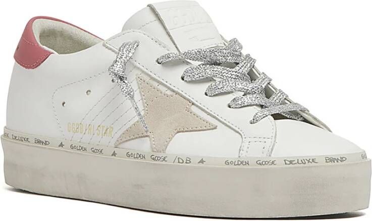 Golden Goose Witte Hi Star Sneakers White Dames