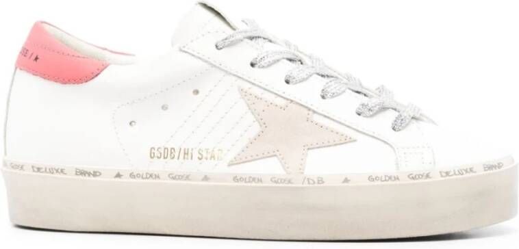 Golden Goose Witte Hi Star Sneakers White Dames