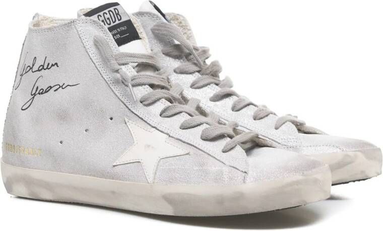 Golden Goose Witte High Top Sneakers White Dames