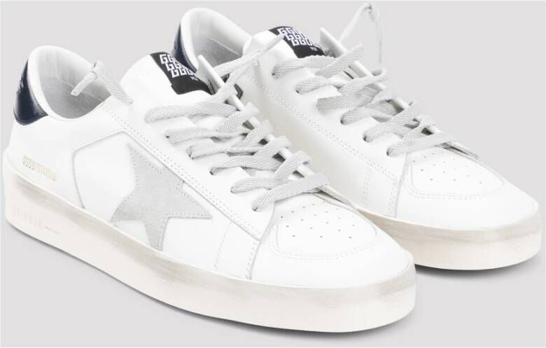 Golden Goose Witte Ice Blue Stardan Sneakers White Heren