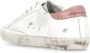 Golden Goose Witte Leren Glitter Ster Sneakers White Dames - Thumbnail 4