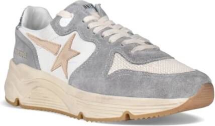 Golden Goose Witte leren hardloopsneakers Multicolor Dames