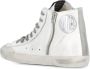 Golden Goose Witte Leren Hoge Sneakers White Dames - Thumbnail 4