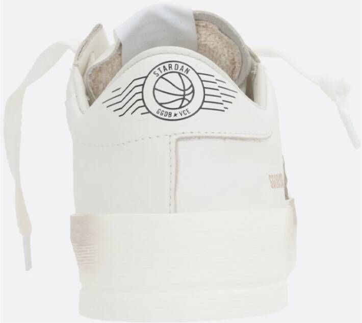 Golden Goose Witte Leren Lage Sneaker White Heren