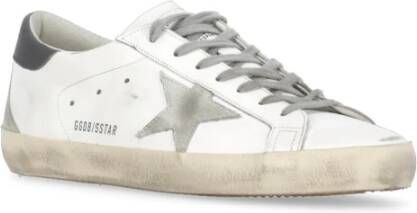 Golden Goose Witte Leren Sneakers met Contrasterende Details White Dames