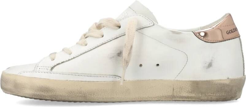 Golden Goose Super-Star Sneakers Witte Vrouw Vissen Rozen Ster White Dames - Foto 10