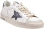 Golden Goose Witte leren sneakers met grijze ster White Heren - Thumbnail 11