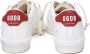 Golden Goose Witte Leren Sneakers met Rode Details White Heren - Thumbnail 3