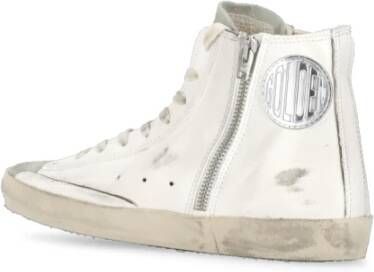 Golden Goose Witte Leren Sneakers met Sterdetail White Dames