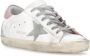 Golden Goose Witte Leren Sneakers met Sterlogo White Dames - Thumbnail 3