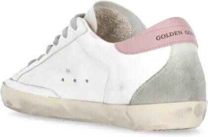 Golden Goose Witte Leren Sneakers met Sterlogo White Dames