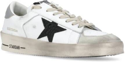 Golden Goose Witte Leren Sneakers met Sterlogo White Heren