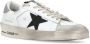 Golden Goose Witte Leren Sneakers met Sterlogo White Heren - Thumbnail 3