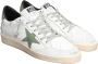 Golden Goose Witte Leren Sneakers met Sterlogo White Heren - Thumbnail 2