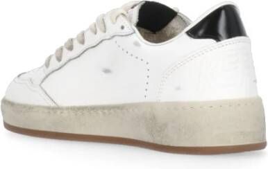 Golden Goose Witte Leren Sneakers met Vernietigend Effect White Dames